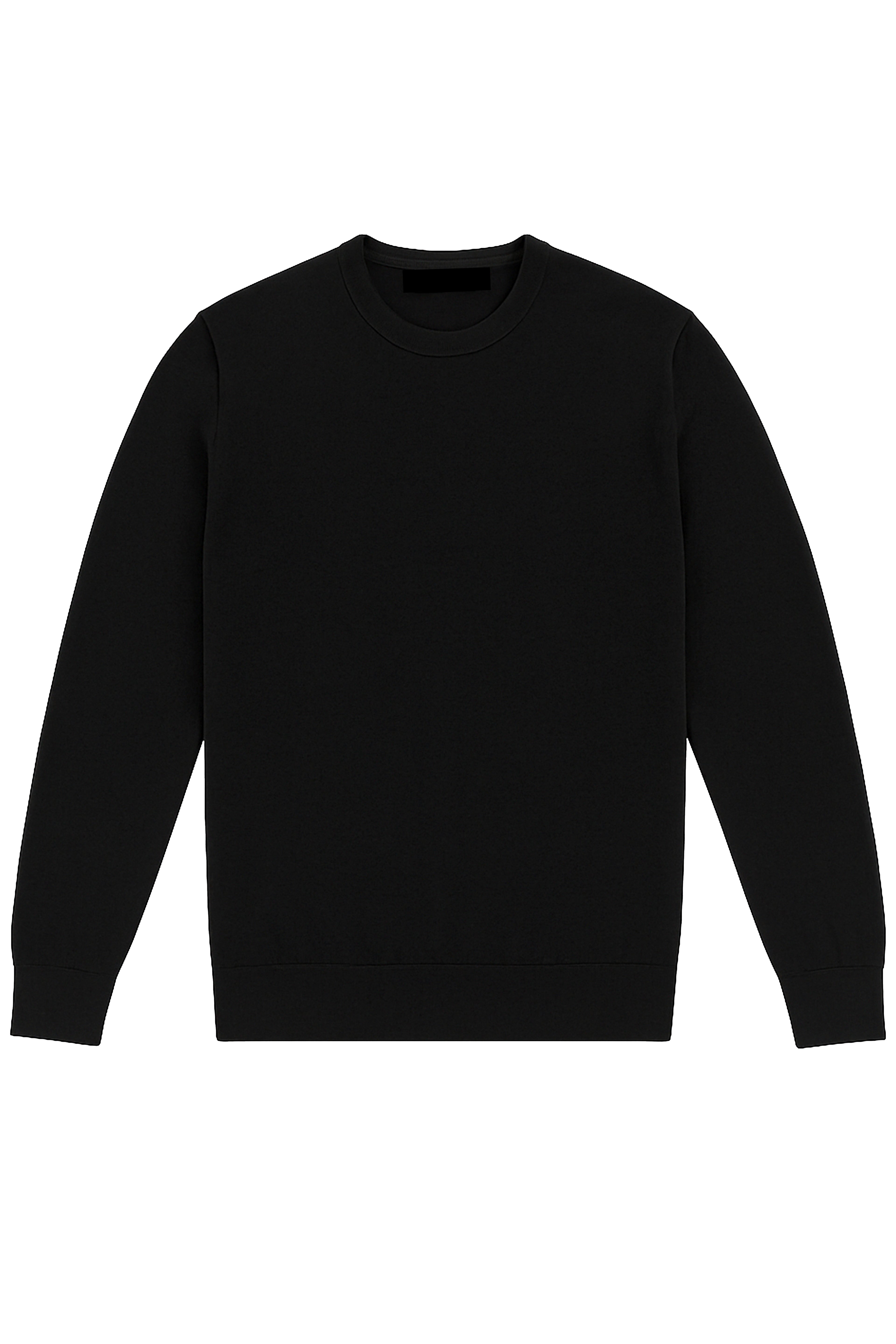 Maglione girocollo manica lunga