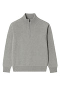 Maglioncino a collo alto mezza zip