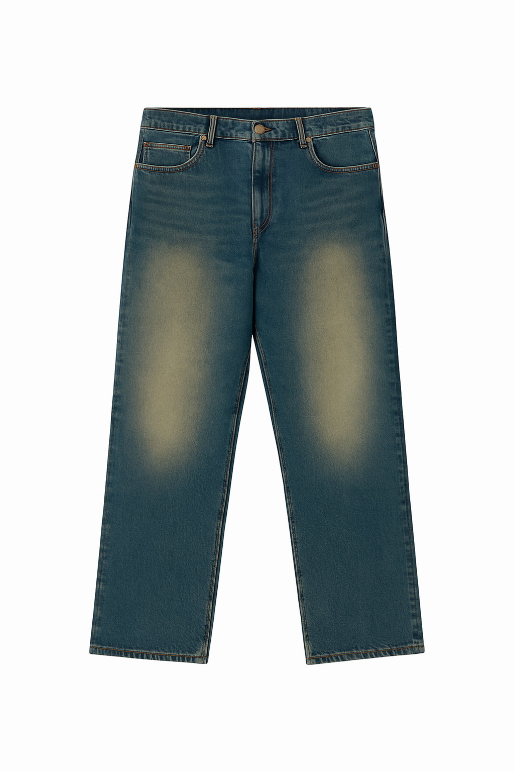 Jeans slavato loose fit