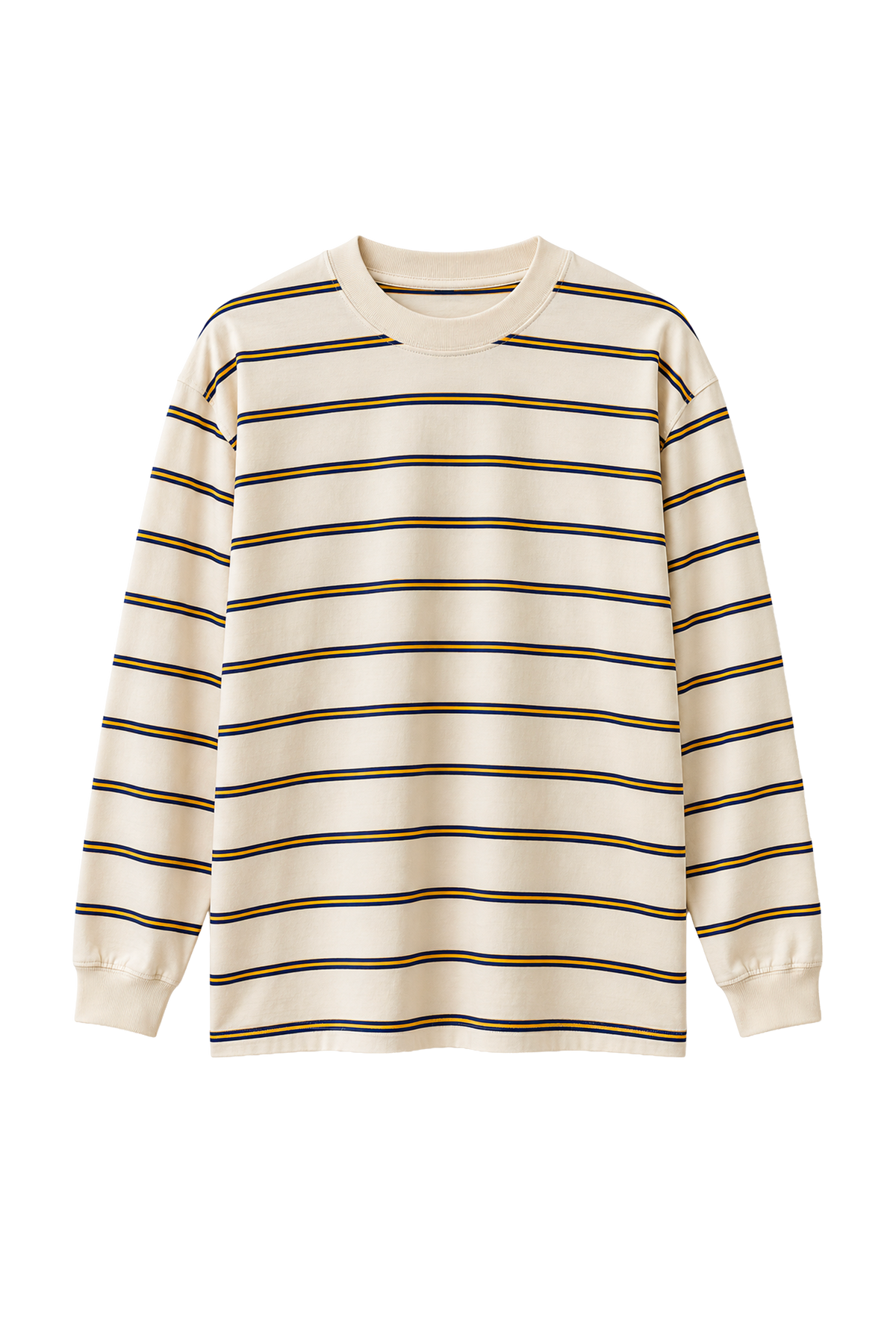 Maglia a maniche lunghe oversize - 100% cotone