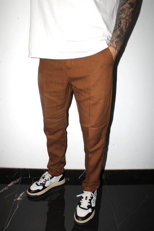 Pantalone sartoriale lino