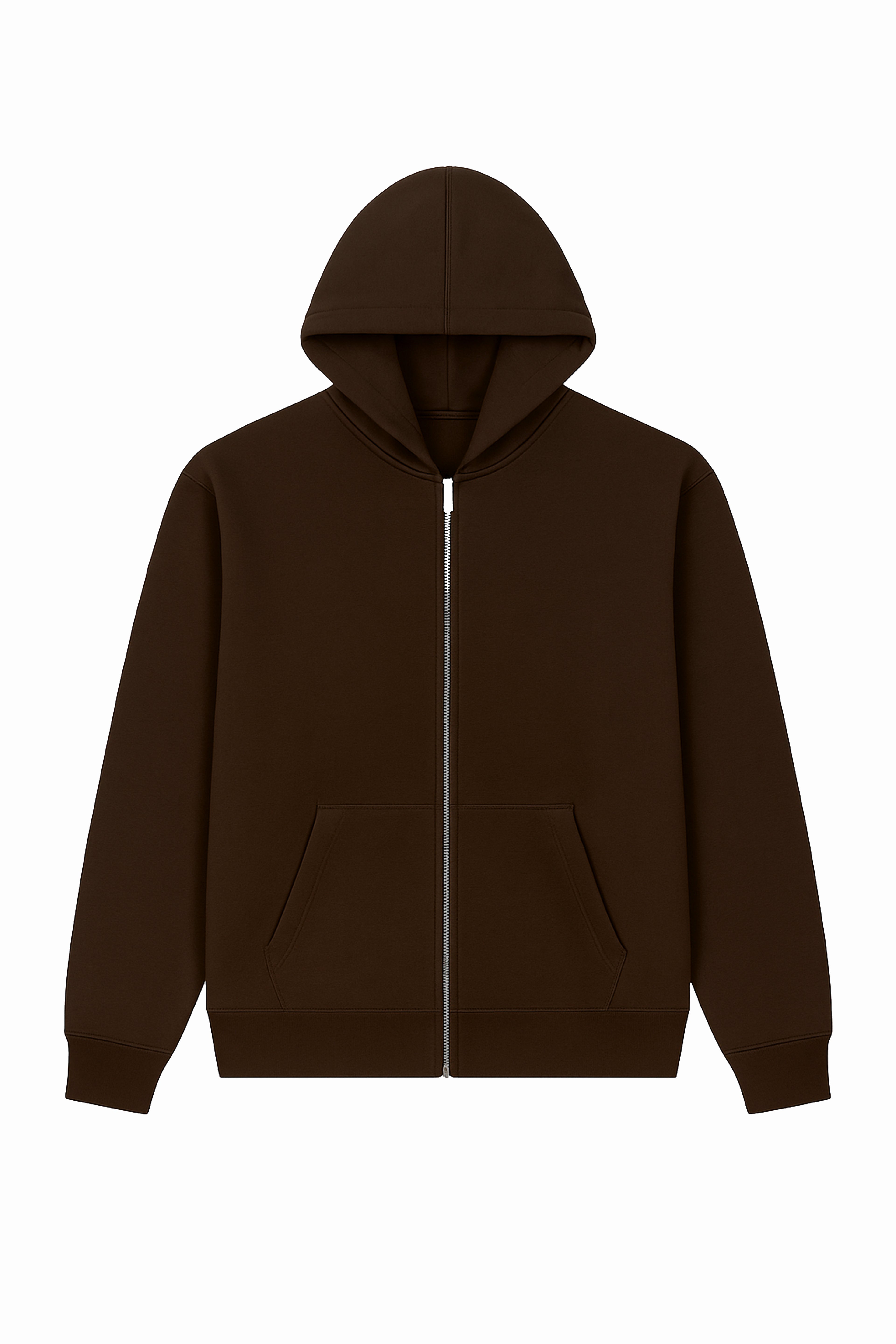 Felpa oversize con zip