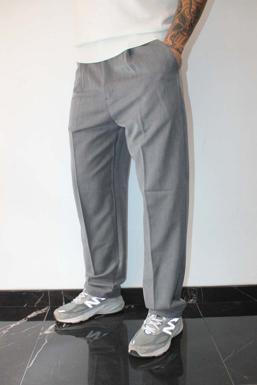 Pantalone sartoriale fondo morbido