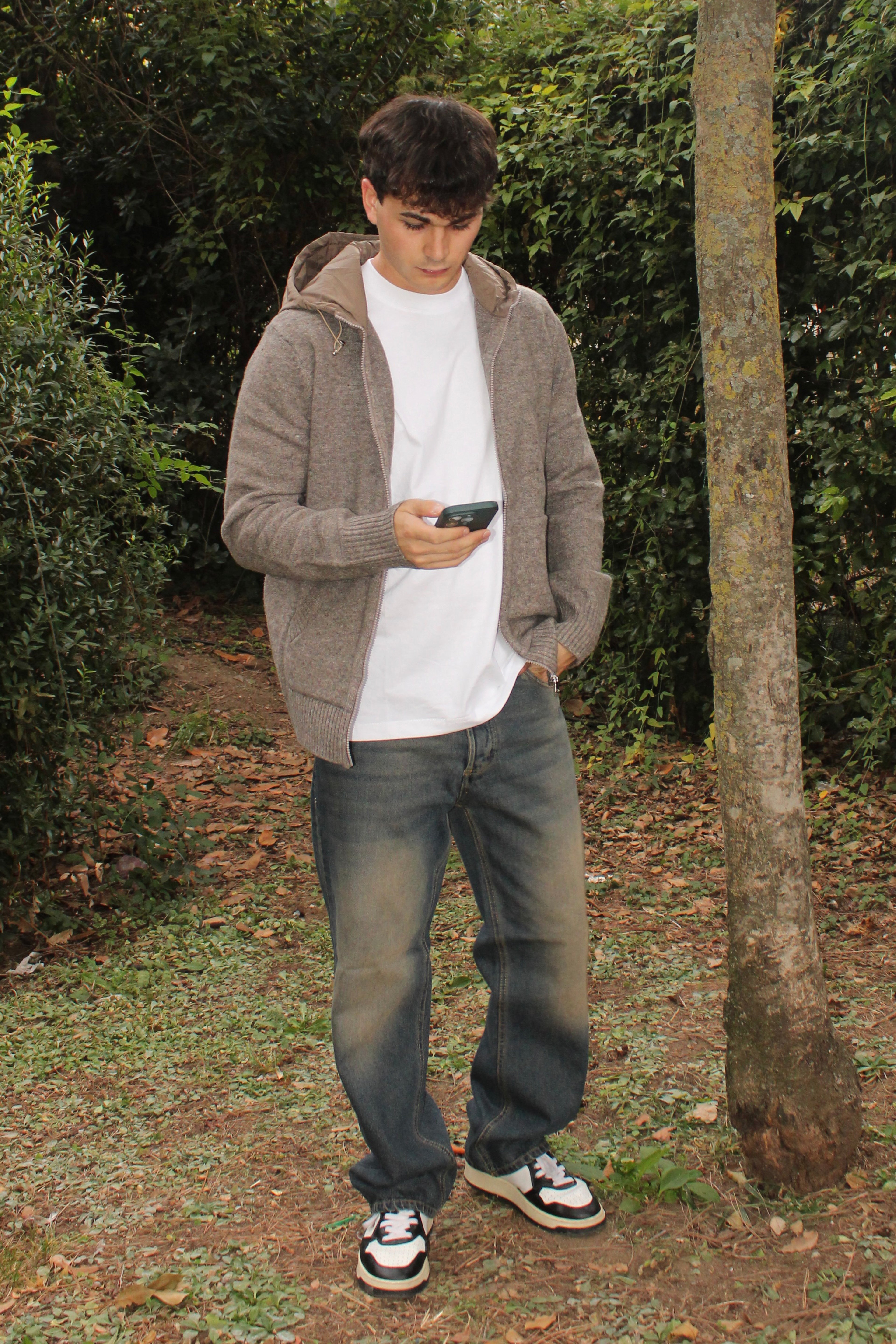 Jeans slavato loose fit