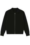 Bomber zip con colletto