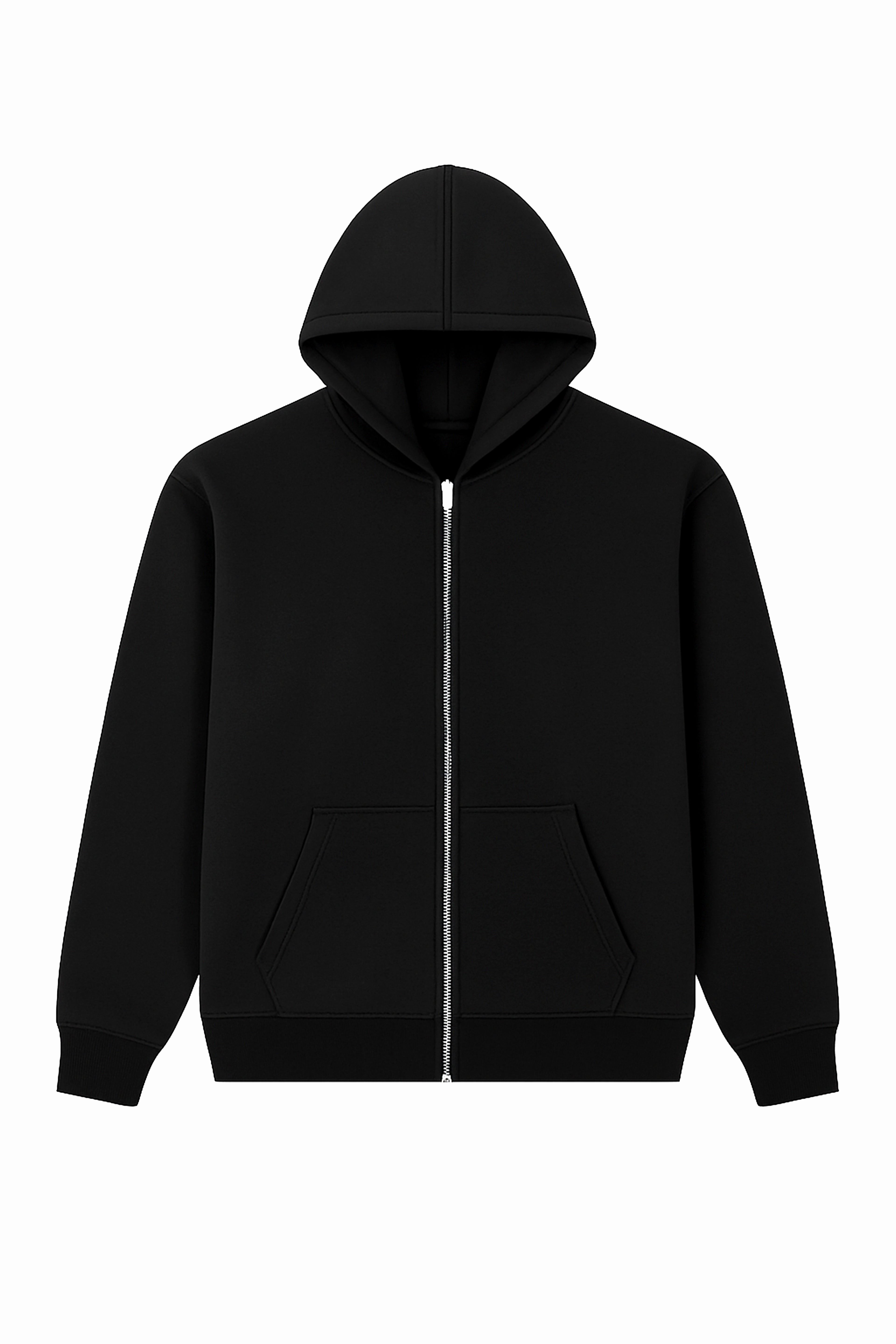 Felpa oversize con zip