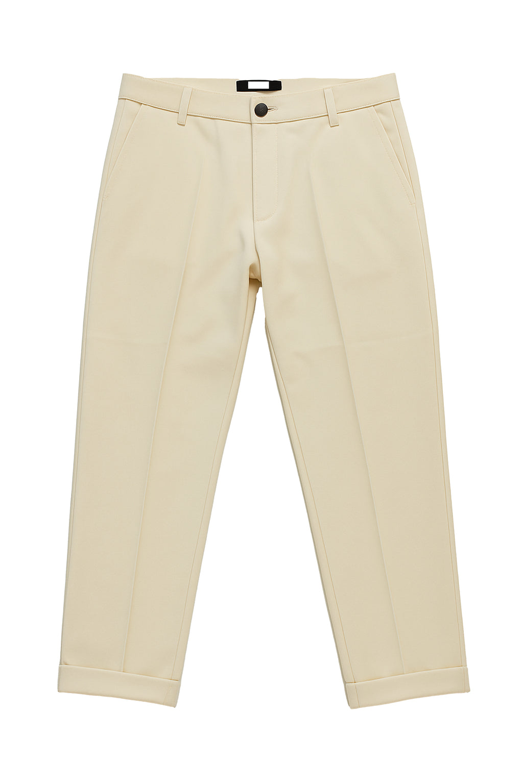 Pantalone sartoriale con risvolto cucito - Regular fit