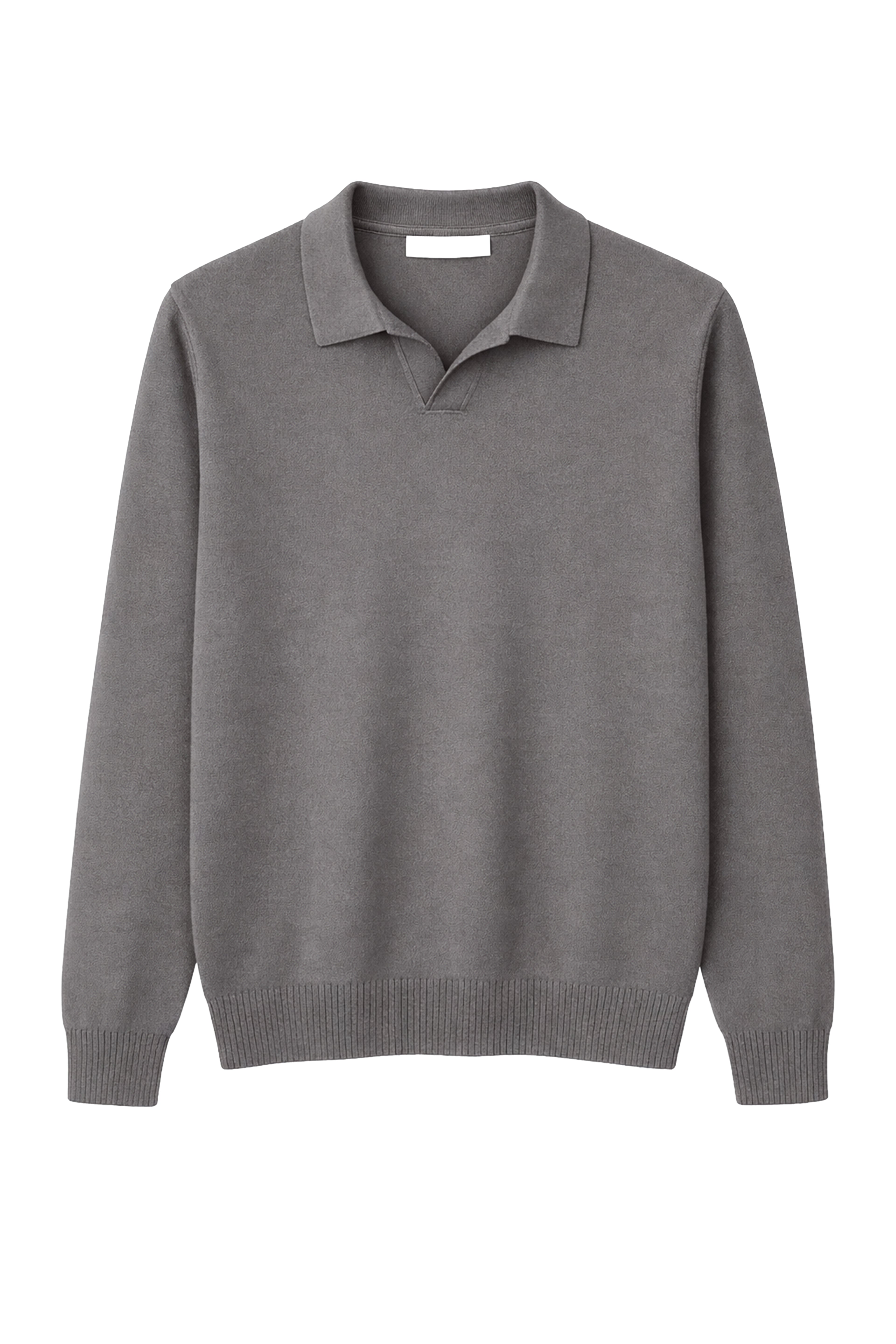 Polo strutturata manica lunga