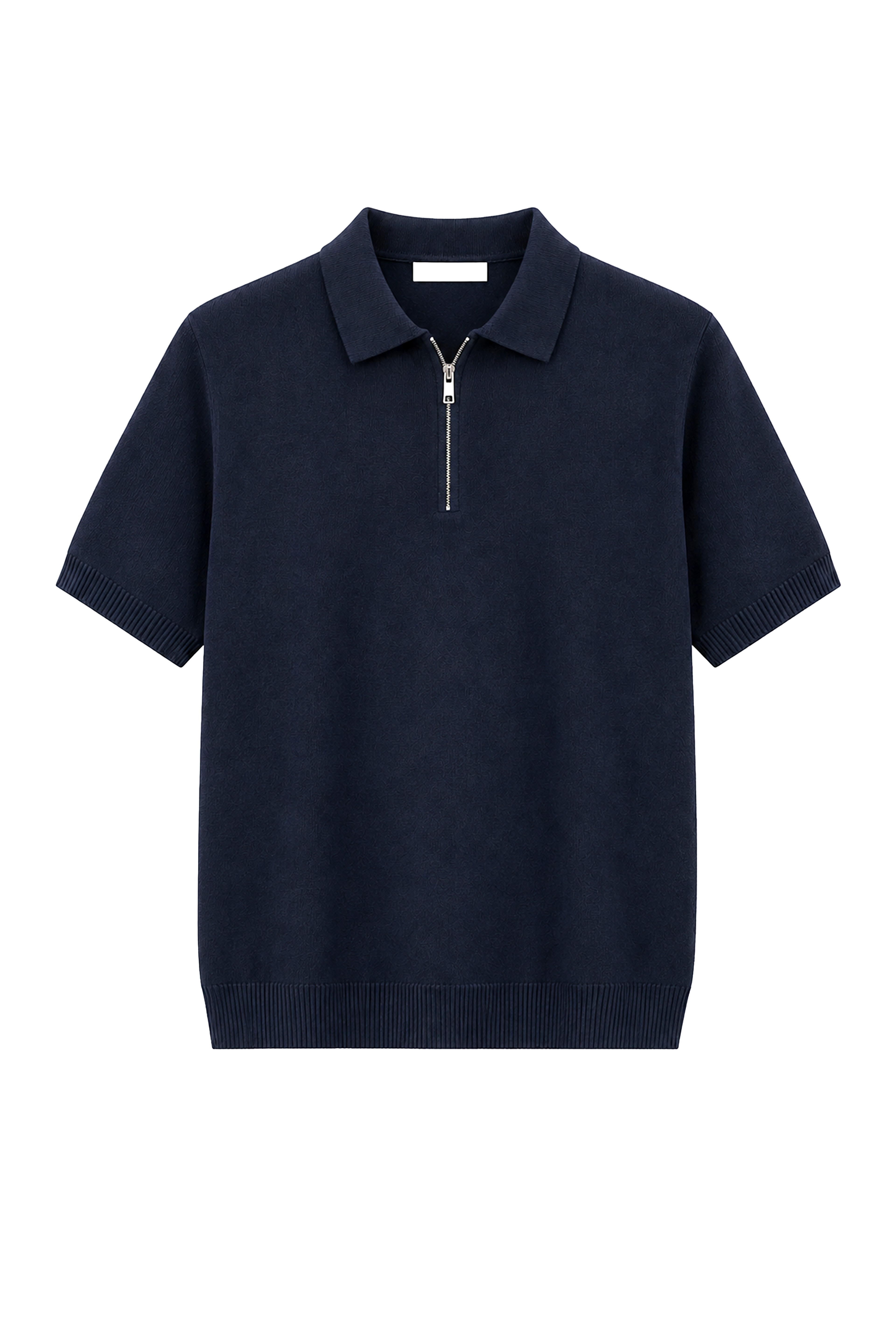 Polo zip 70% cotone