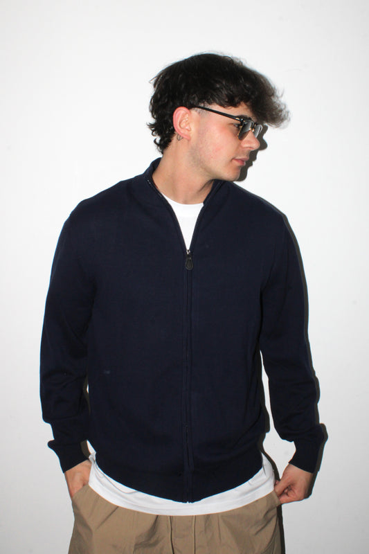 Maglione sartoriale con zip
