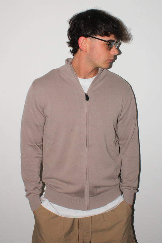 Maglione sartoriale con zip