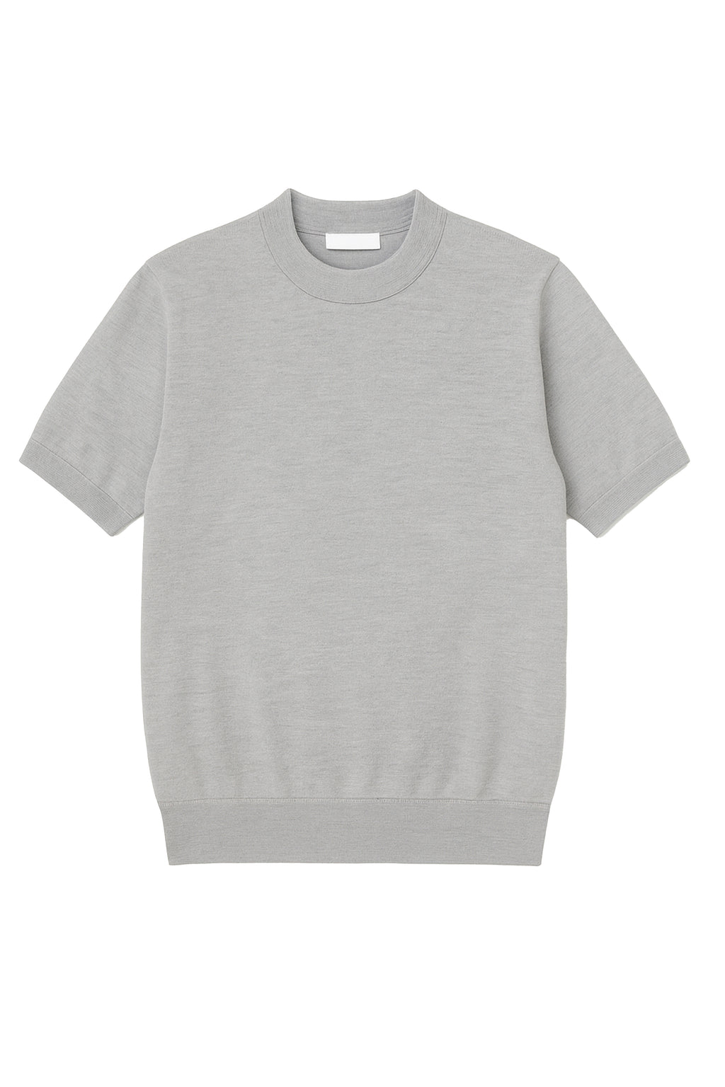 Maglia sartoriale filo di scozia a collo alto