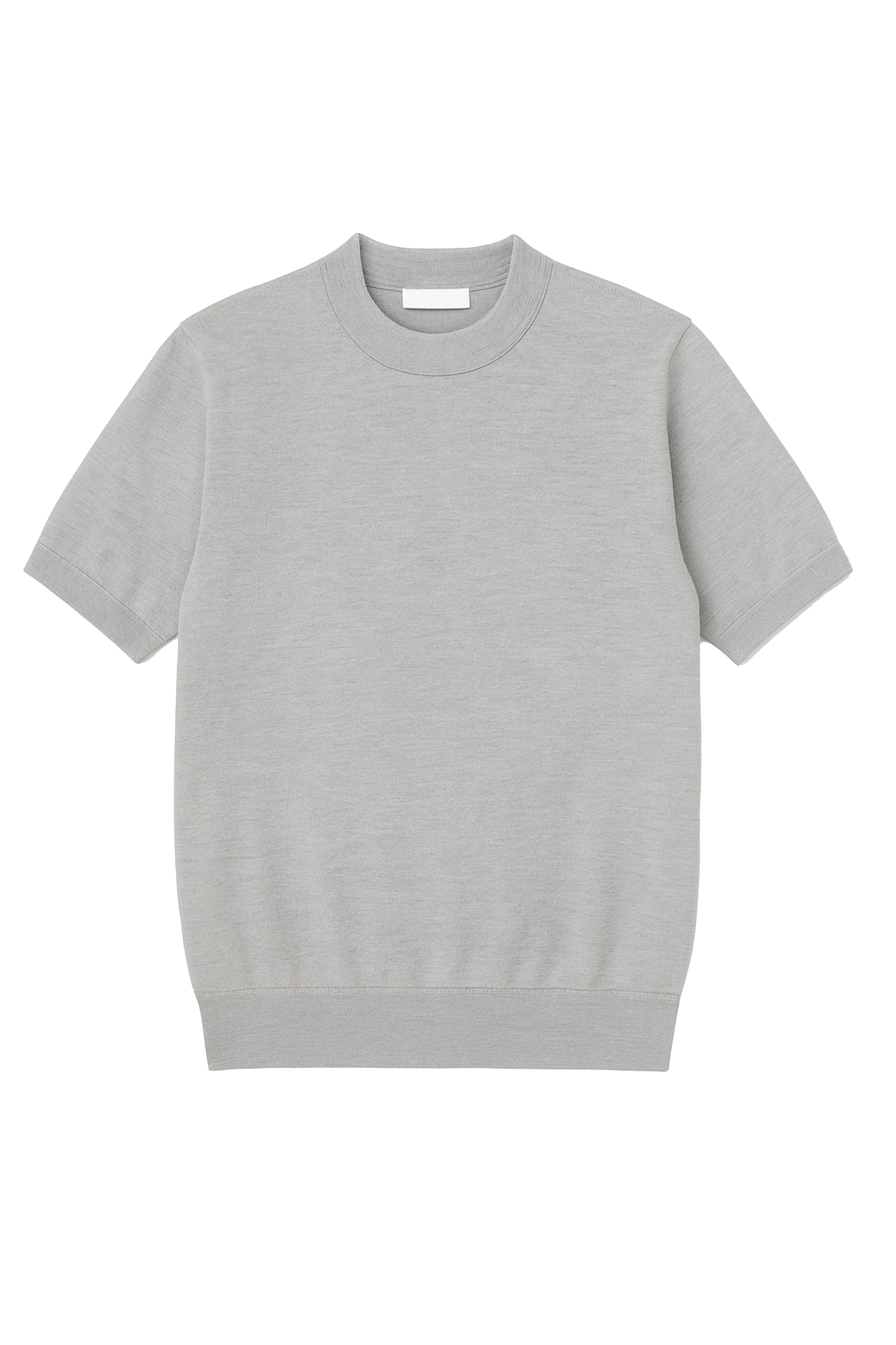 Maglia sartoriale filo di scozia a collo alto