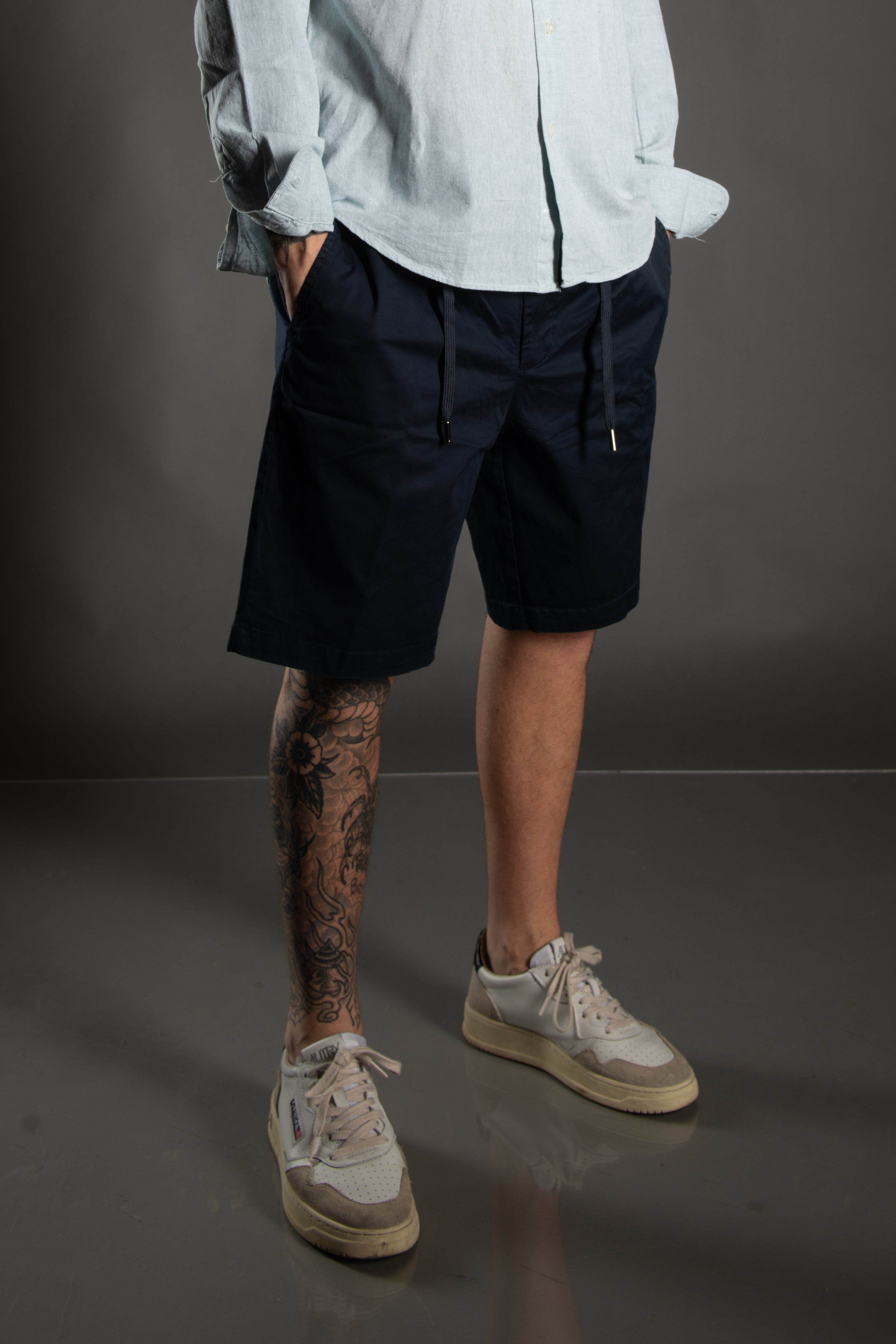 Bermuda liscio regular fit