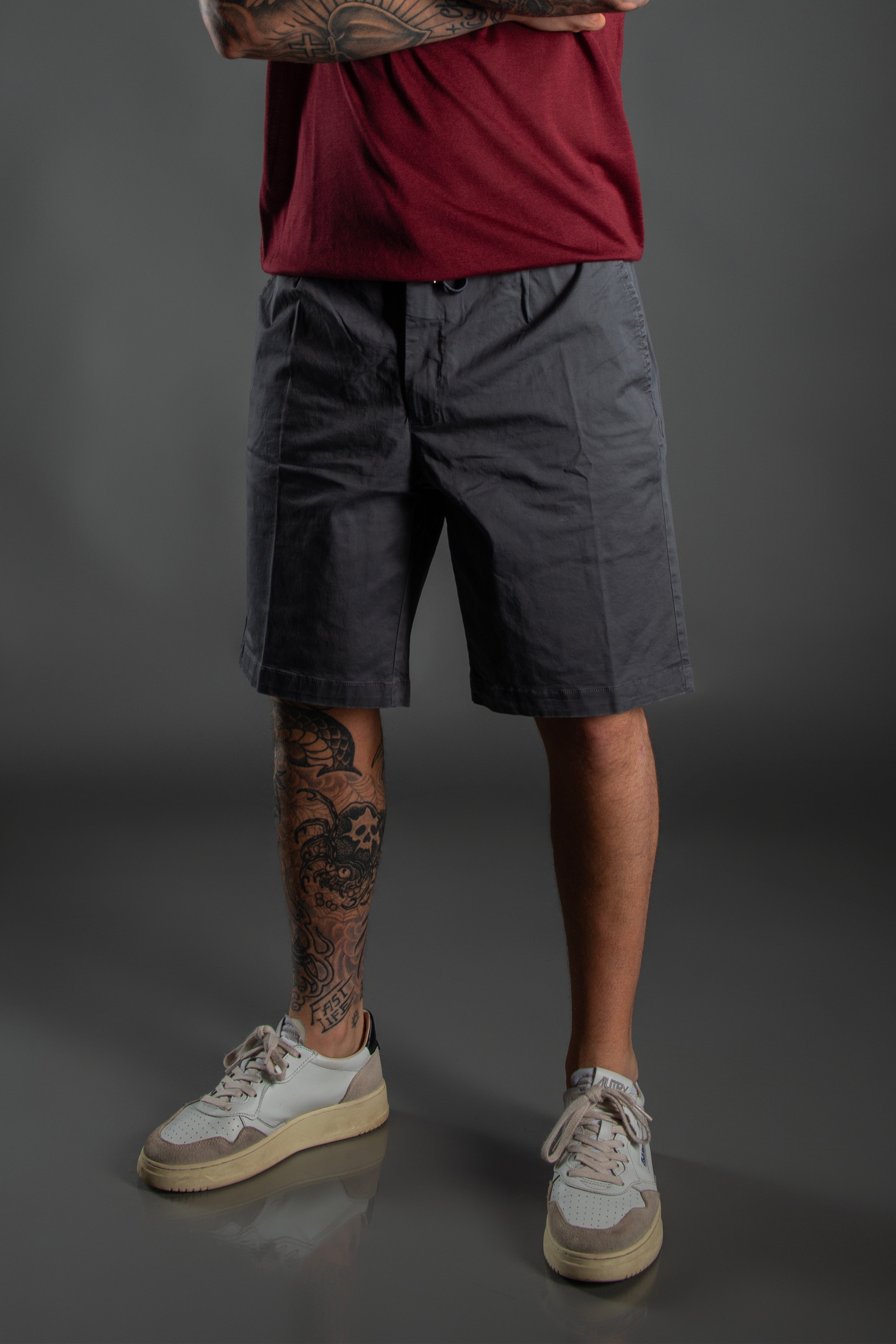 Bermuda liscio regular fit