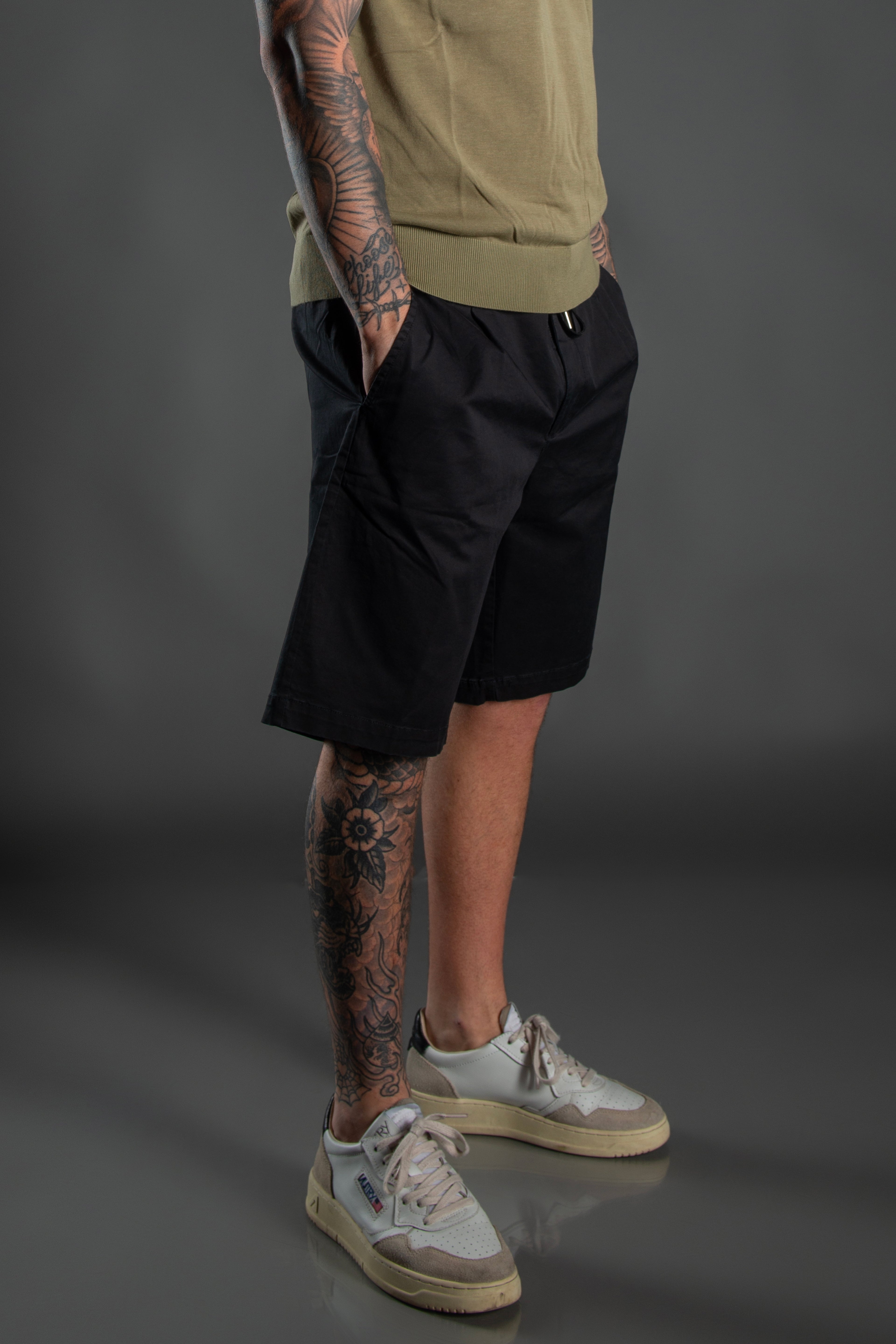 Bermuda liscio regular fit