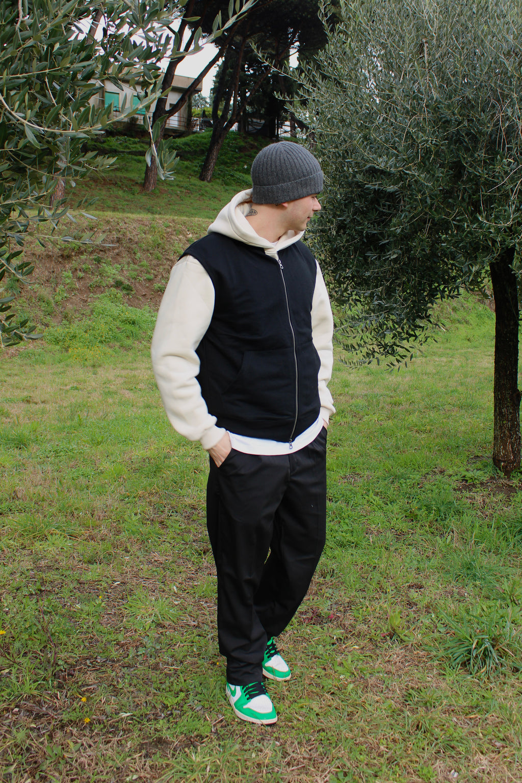 Pantalone sartoriale fondo morbido