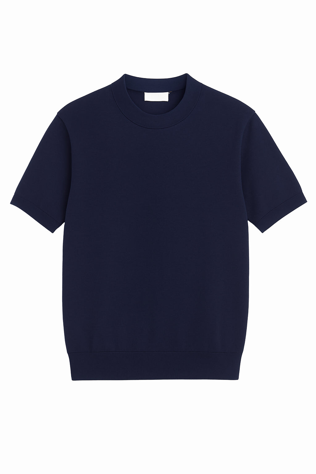Maglia sartoriale filo di scozia a collo alto