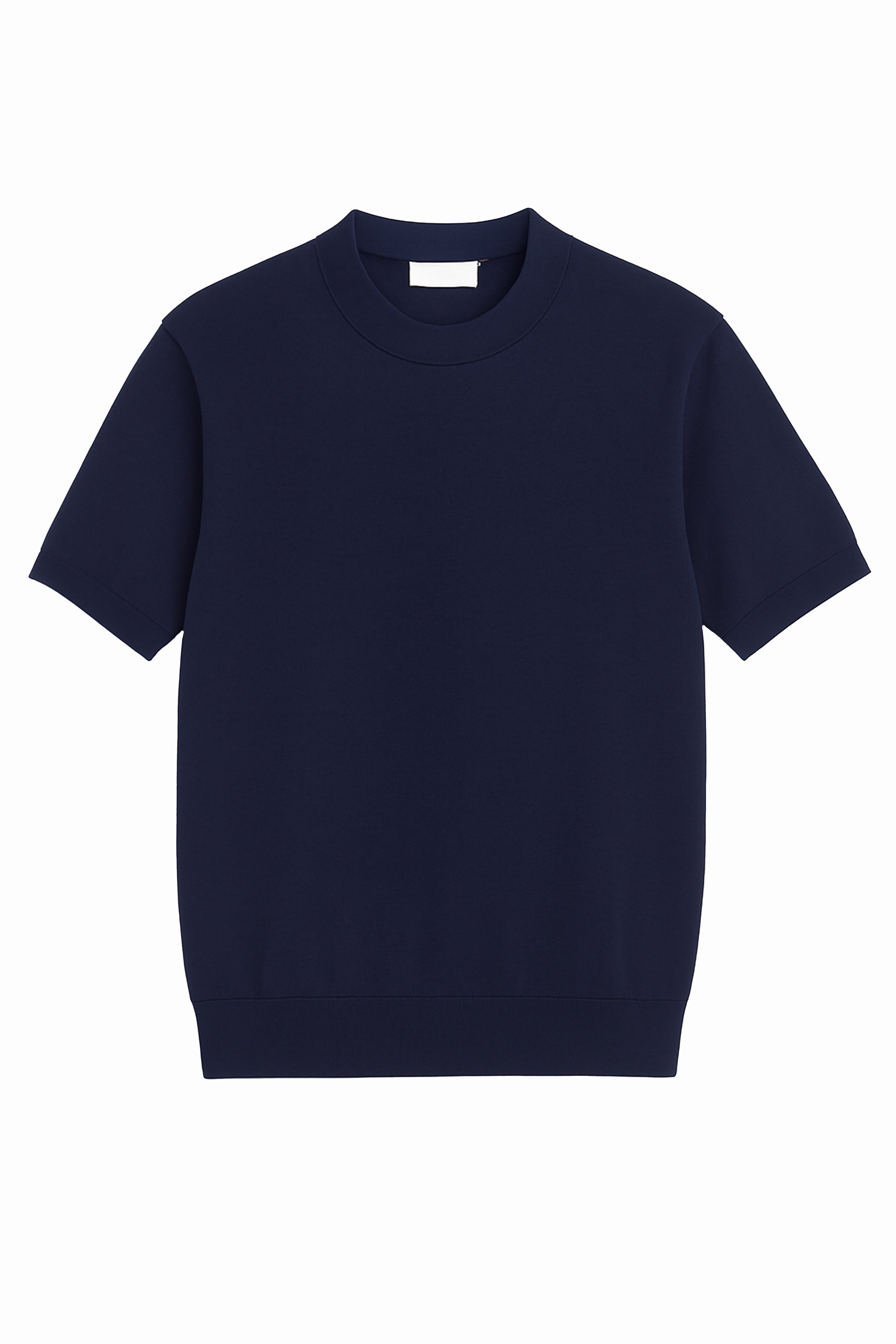 Maglia sartoriale filo di scozia a collo alto